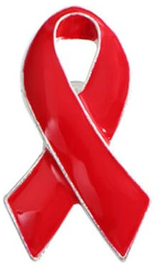 Ruarby Emaille Anstecknadel Prävention und Bewusstsein rotes Band Brosche Abzeichen HIV AIDS Bewusstsein Hoffnung Anstecknadel Party Favors, M, Siehe Beschreibung