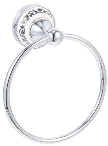 KONTONTY Handtuchhalter Edelstahl Handtuchring Zur Wandmontage Badezimmer Zubehör Platzsparend Installieren Für Bad Und Küche