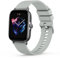 Oumida Bracelet Compatible avec Amazfit GTS 2 / Amazfit GTS 2 Mini, 20mm Sport Silicone Souple Bracelet pour Amazfit Bip 3 / Amazfit Bip U Pro, Gris