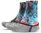 Azarxis Reflektierende Trail Low Gaiters, Gamaschen Atmungsaktiv für Damen und Herren, Wandern, Klettern (02 Rot - M)