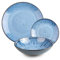 IBILI - Vajilla de 12 Piezas Normandia, Platos de Porcelana para 4 personas