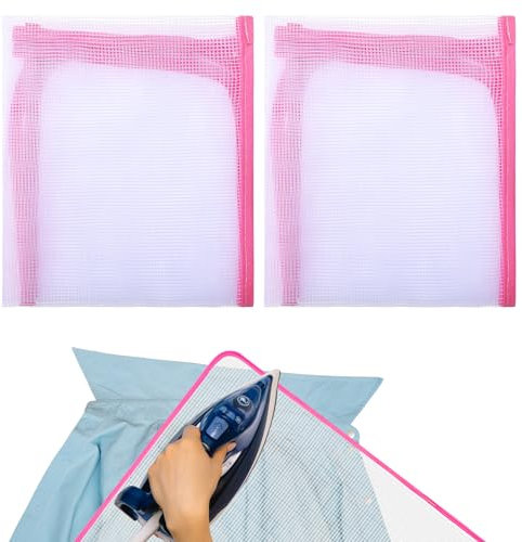 YQQYG Juego de 2 paños de planchado de 60 x 40 cm, resistentes al calor hasta 200 °C