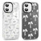 Phoona 2 packs Phone Case for iPhone 16 Plus 6,7'', Cute Clear Transparent Cover with Bow Cherries Pattern Aesthetics Design, Soft Shockproof Protective Slim Funda for Women Girls