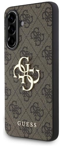 CG MOBILE Guess Big 4G Logo Classic Logo Hülle für Samsung Galaxy A56 (Braun)
