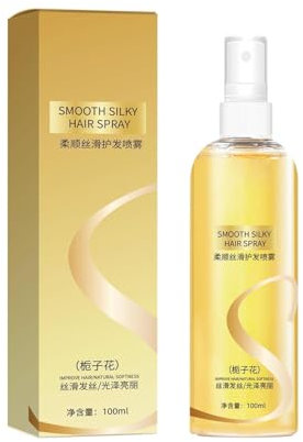 Leave-In-Haaröl Spray-Glättung, Langlebiger Glanz & Sofortige Glättung, Veganer Ölnebel für Geschädigtes Haar, Feuchtigkeitsspendende Feuchtigkeit (1, A)