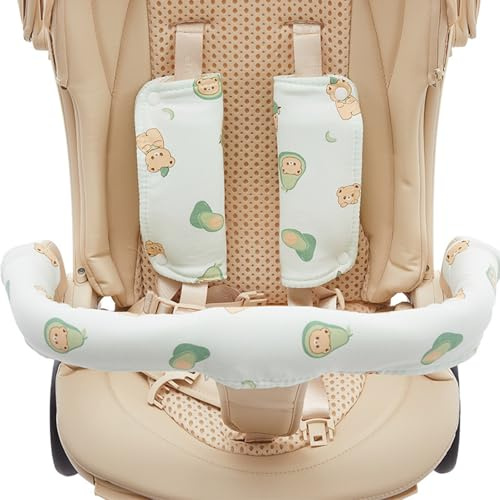 Kleinkind Kinderwagen Kabelbärte Pads Kinderwagen Sicherheitsbänder Abdecken Kinderbänder Kissen Für Komfort Auf Spaziergängen Oder Reisen Weichgurt Beschützer
