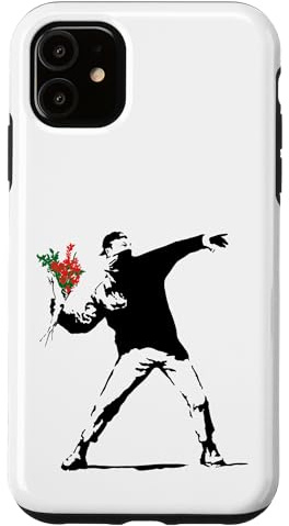 Hülle für iPhone 11 Banksy PAPL2171 Graffiti Love is In The Air Graffiti Modern Art