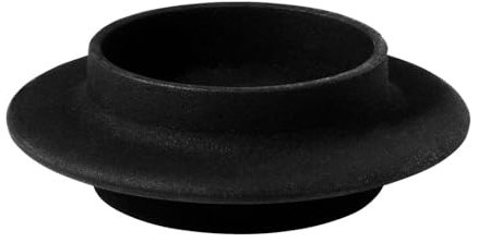 Normann Copenhagen 330310 Heima Blockkerzenhalter, Gusseisen, schwarz, 13 x 13 x 4.3 cm