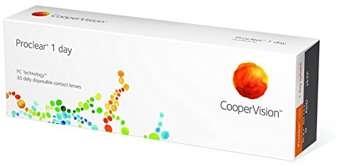 Proclear 1 day, Tageslinsen weich, 30 Stück / BC 8.7 mm / DIA 14.2 / -4.50 Dioptrien