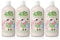 Baylis & Harding Funky Farm Kids Bathtime Bath and Shower Gel 1 Litre, (Pack of 4) - Vegan Friendly