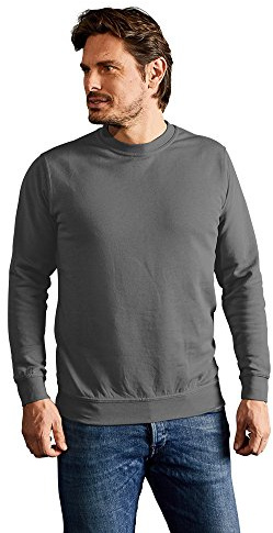 Men´s Sweatshirt 80/20 Gr.L steel grey PROMODORO