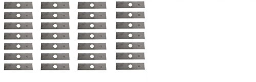 Pfirsich Land Power Kantenschneider, Klinge 5,1 cm W x 20,3 cm L x: 120 THK mit 2,5 cm Center Loch 375–301 Für grün Maschine, Husqvarna, Shindaiwa, Echo, rot max, Ryobi