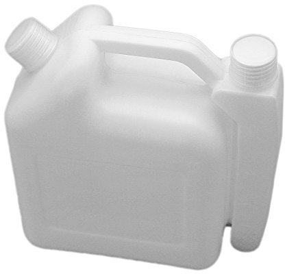 1.0L 1L Portable 2 Temps Carburant Essence Huile Mélange Bouteille De Mélange 25: 1 50: 1 Tondeuse À Chainsaw Tondeuse À Bois Débroussailleuse Strimmer