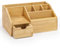 woodluv Desk Organiser, Desk Tidy Pen Holder Organiser, Make Up Organiser/Office Multifunctional Organizer, 24.5 x 15 x 11cm