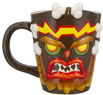 Paladone Crash Bandicoot - Tazza a Forma di Uka Uka