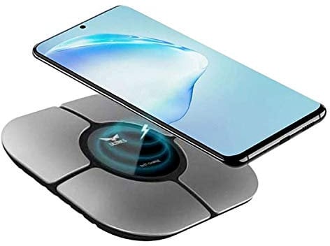 ULTRICS iPhone Wireless Charger, 10W Wireless Fast Charger Wireless Charging Pad, Qi Wireless Charger iphone 15 14 13/13 Pro/12/11/SE Wireless Charger Samsung Galaxy S22 S21 S20 S10, Square (Grey)