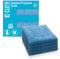 E-Cloth General Purpose Microfibre Cloth, Multipurpose Cleaning Cloth for Household Surfaces, Washable and Reusable, 100 Wash Promise, Blue, 4 Pack
