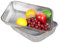 Cedilis 2 Pack Stainless Steel Colander Strainer, Rectangle Mesh Drainer Sink Basket for Vegetable Fruit Food, Large(38 x 28 x 6.6 cm)
