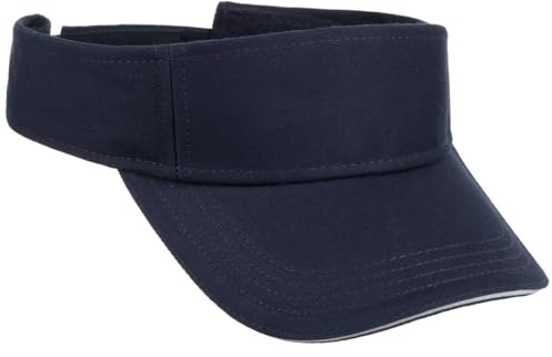Lipodo Classic Cotton Visor Uni einfarbig Made in Italy Damen und Herren Frühling Sommer