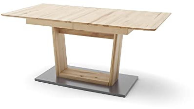 möbelando Cuba Esstisch Massivholztisch Kernbuche mit Durchgehender Lamelle geölt, ausziehbar mit Synchronauszug von 140 auf 190 cm