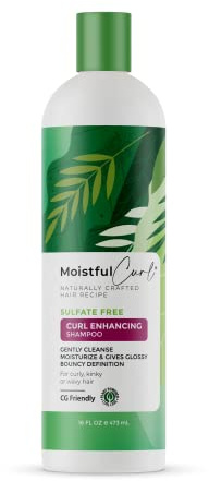 Moistful Curl Sulfatfreies locken-verbesserndes Shampoo 473 ml