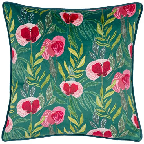 Wylder Nature House of Bloom Kissen, Polyester-Füllung, Mohnblume