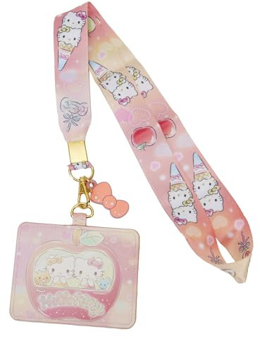 LOUNGEFLY Sanrio Hello Kitty and Friends Carnival Lanyard, SANL0118