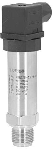Trasmettitore di pressione 4‑20mA, Trasmettitore di pressione 0‑4Mpa 4‑20mA DC24V Serbatoio acqua Olio Trasduttore Gas Sensore per anemometri intelligenti