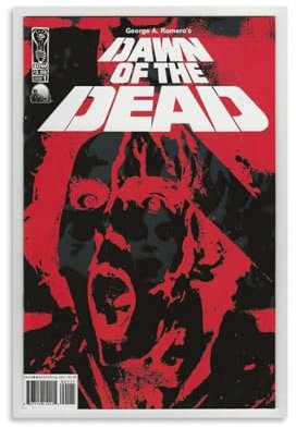 Dawn of the Dead Kunst-Poster, dekoratives Gemälde, Leinwand, Wandposter und Kunstdruck, modernes Familienschlafzimmer-Dekor-Poster, 20 x 30 cm