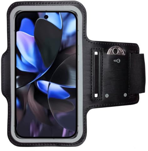 CoverKingz Sportarmband für Google Pixel 9 Pro XL - Armtasche mit Schlüsselfach Oberarm Halterung - Sport Laufarmband Handy Armband