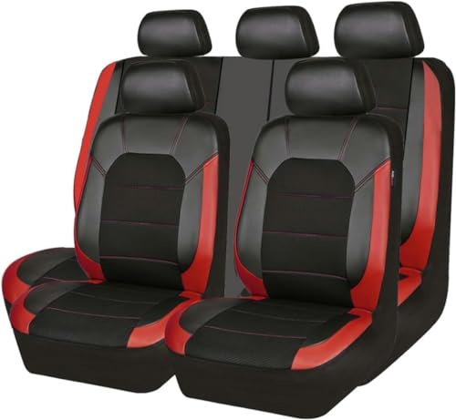 ATTLGR Auto Sitzbezüge für Ford Fiesta’09 MK7 2011 2012 2013 2014 2015 2016 2017,Vorne Hinten Autositz Schonbezüge,Airbag Geeignet,Wasserdichter Verschleißfest Innenraum Protectors Accessories