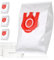 SPARES2GO 4 Bags for Miele FJM 3D Microfibre Bag and Air Filters S510 S511 S512 S571 S5211 S500 - S578 series