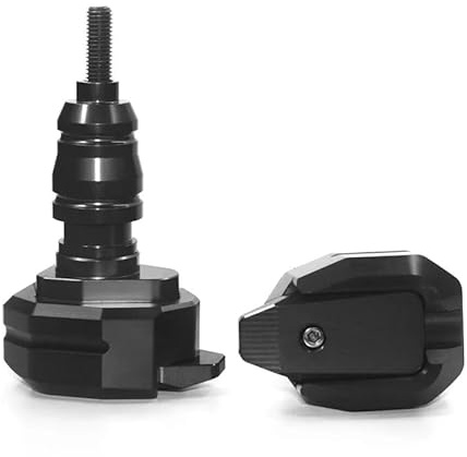 Protecteur de glissière de cadre de moto, protection anti - chute CNC pour z650 2017-2020, Noir (logo z650)