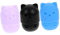 Healeved 3Pcs Silicone Makeup Sponge Holder Portable Beauty Sponge Case Dustproof Design for Travel Compatible Makeup Eggs and Blending