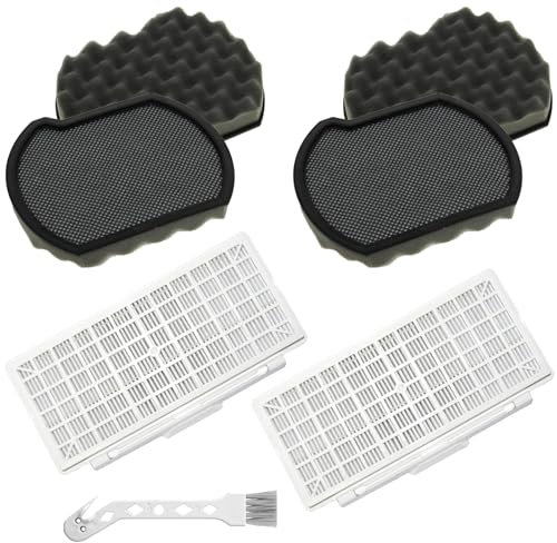 BGC41X36 Filter Zubehör für Bosch Serie 6 Beutellos Staubsauger BGC41X36/01 Bodenstaubsauger Ersatzteile, 2 Ersatz HEPA Filter + 4 Schaumstoff Staubbehälterfilter Ersatzfilter - 7 Stück