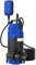 Outsunny Pompe d'évacuation eaux chargées/propres débit 20000L/H 750W, profondeur max. 7m, pour eaux sales avec particules jusqu'à 35 mm, pompe de relevage eaux chargées interrupteur à flotteur, noir