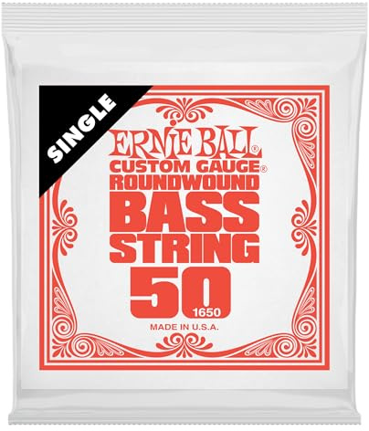 Ernie Ball Nickel Wound Slinky Bass String (1650) - Single .50