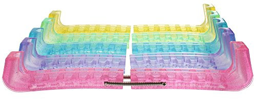 XCESS Kufenschoner für Schlittschuhe - Glitzer, Pourpre