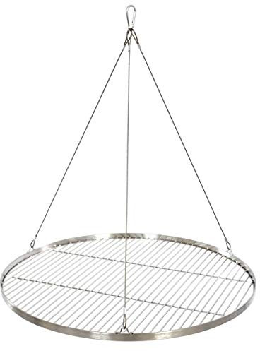 70 cm Grillrost Edelstahl für Schwenkgrill 3 Bein BBQ Grill Rost mit Seil neu