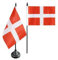 Digni® Drapeau de Table France Savoie, Mini Drapeau - 10 x 15 cm