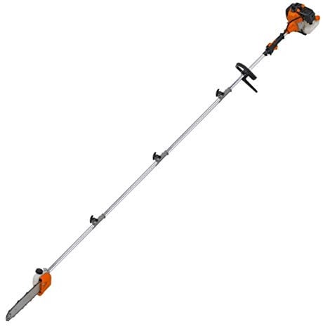GT Garden Élagueuse thermique sur perche, 52 cm3, 3 CV, longueur 4.15 mètres