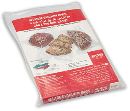 Louis Tellier NV010 25er-Set Beutel für Vakuumverpackungsmaschine 28 x 36 cm.