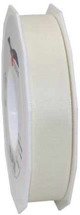 Präsent - EUROPA Geschenkband - elfenbein - 50-m-Rolle 25 mm