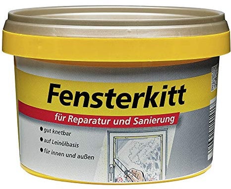 Mastic 750 g leinölbasis Mastic vitrier leinölkitt fenêtre Bois Mastic Réparation Mastic