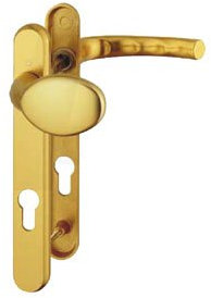 Hoppe Lever / Moveable Pad 92PZ 122mm Gold