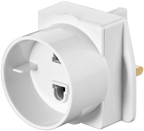 Goobay Reise-Adapter – (mit Eurostecker) Juego de 10 unidades