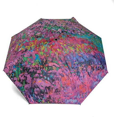 Taschenschirm bunte Garten Symphonie Motiv Regenschirm für Frauen