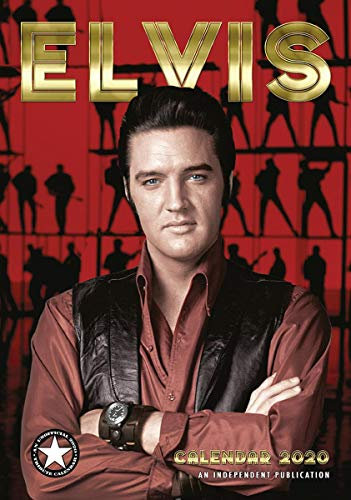 Close Up Elvis Presley Kalender 2020 Tributkalender - Wandkalender 2020, 12 Monate, original englische Ausführung.