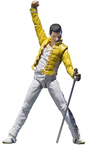 Bandai Tamashii Nations S.H.Figuarts Queen Freddie Mercury Action Figure- 4573102581273
