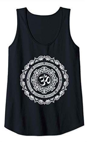 Damen Yoga Mandala Om Symbol Buddha Yogi Geschenk Tank Top